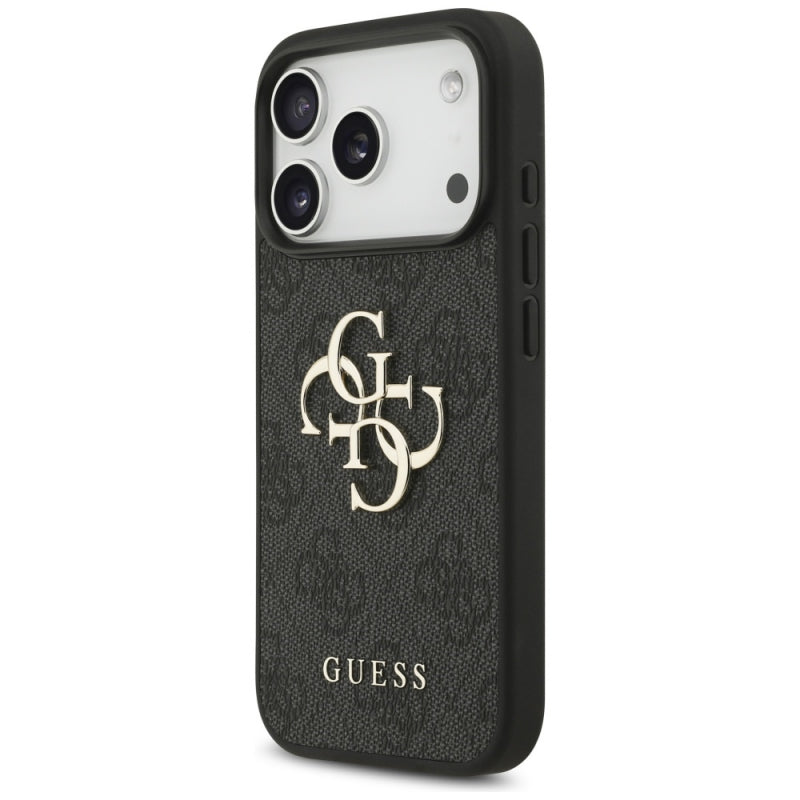 Husa pentru Apple iPhone 17 Pro, Guess, 4G Classic Logo with Strap