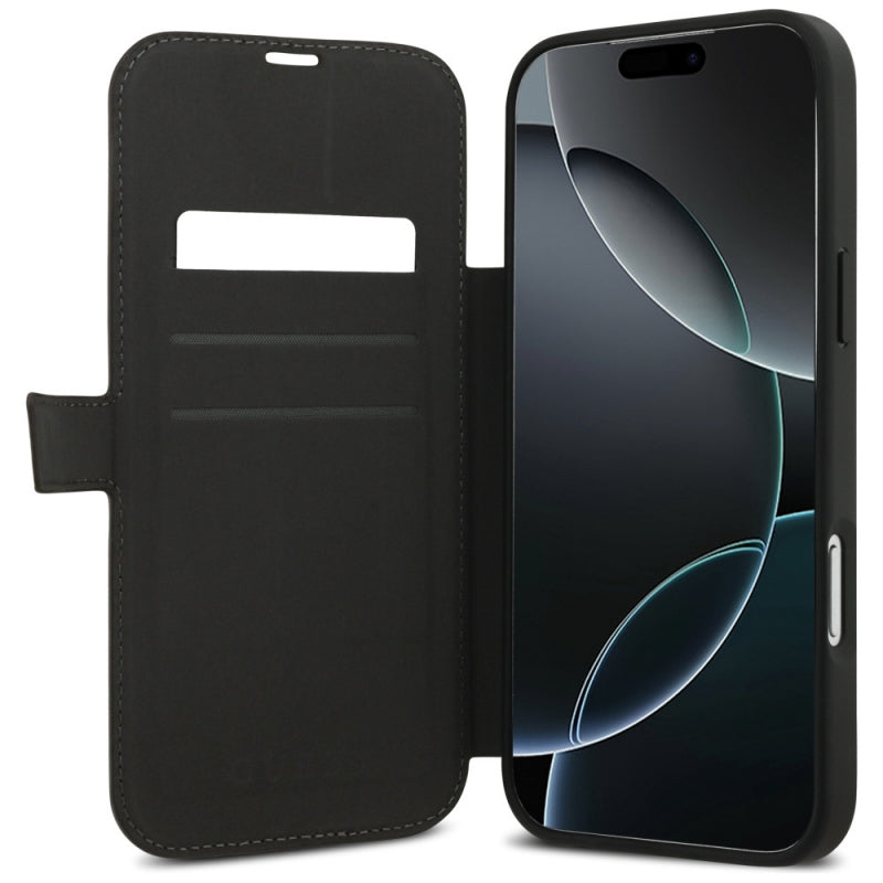 Husa pentru Apple iPhone 17 Pro Max, Guess, 4G Metal Log