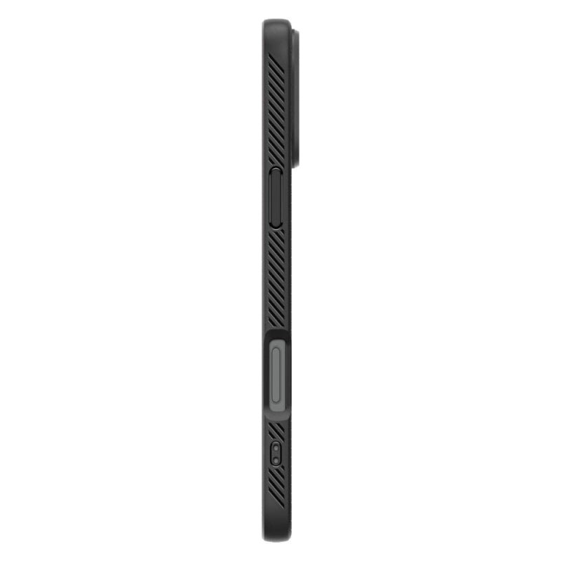 Husa pentru Apple iPhone 16 Pro Max, Spigen, Liquid Air Matte, Neagra ACS07988 - Neagra - NotebookGsm