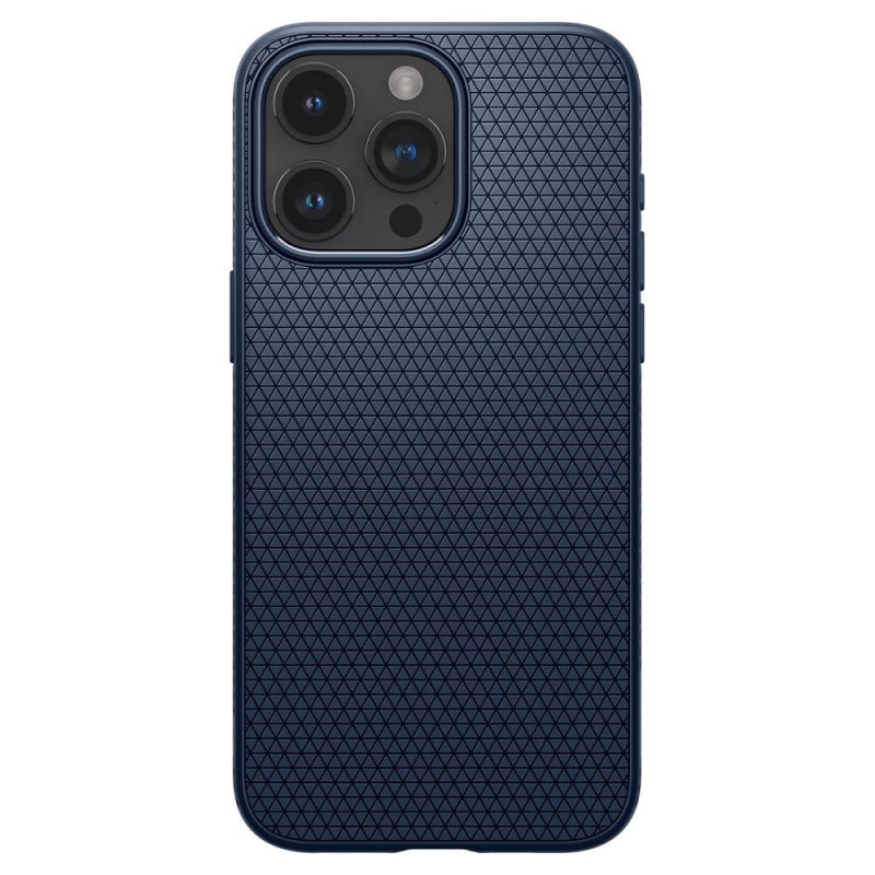 Husa pentru Apple iPhone 15 Pro Max, Spigen, Liquid Air Matte, Bleumarin ACS06563 - Bleumarin - NotebookGsm