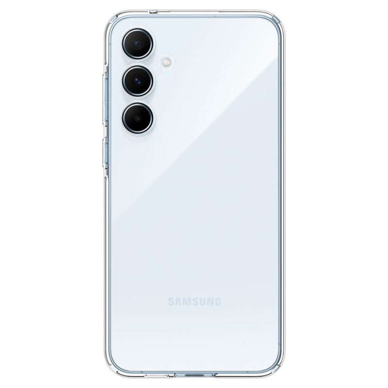 Husa pentru Samsung Galaxy A55 5G A556, Spigen, Liquid Crystal, Transparenta ACS07537 - Transparenta - NotebookGsm