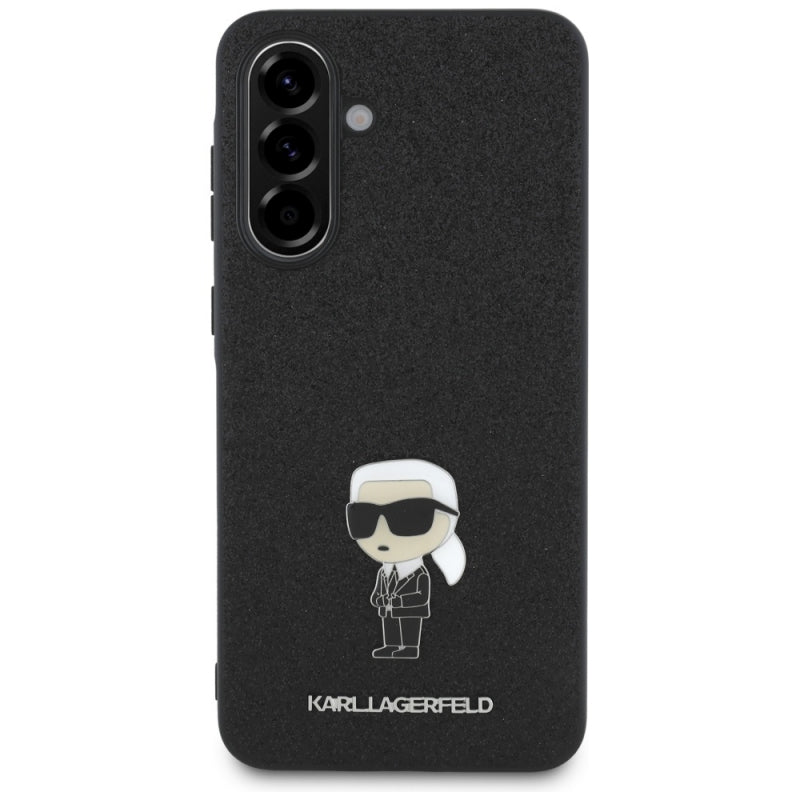 Husa pentru Samsung Galaxy A36 A366, Karl Lagerfeld, Glitter Fixed Ikonik Karl