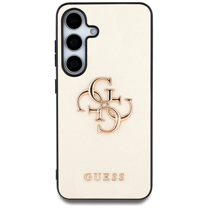 Husa pentru Samsung Galaxy S25 S931, Guess, 4G Grained Big and Classic Logo