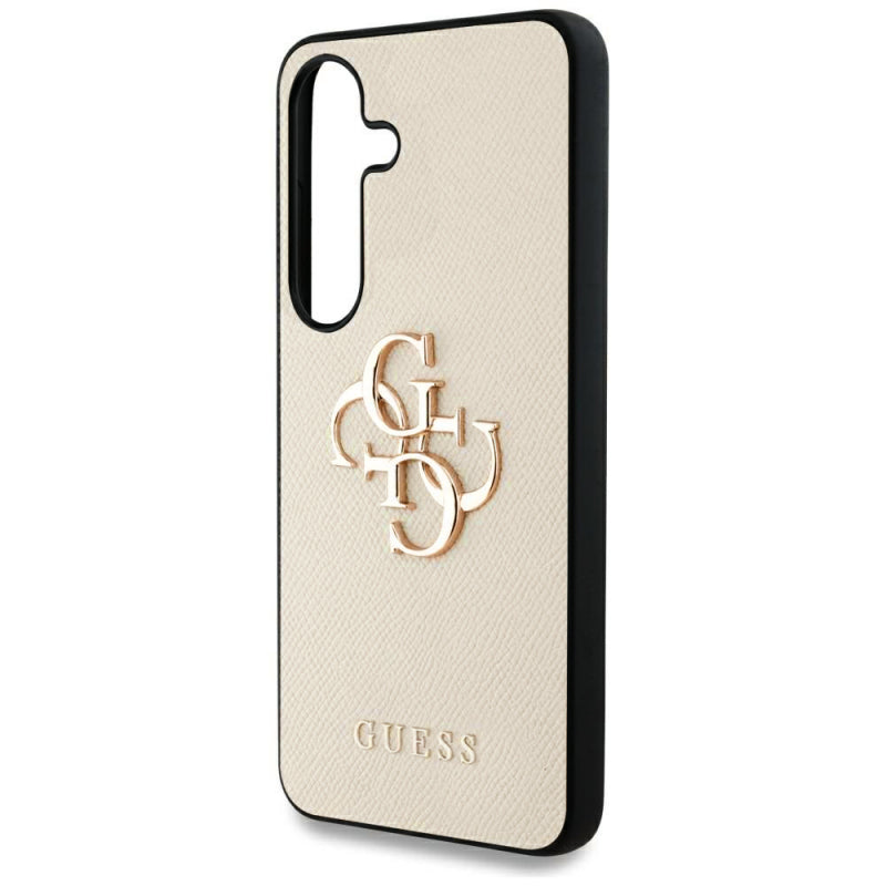 Husa pentru Samsung Galaxy S25 S931, Guess, 4G Grained Big and Classic Logo
