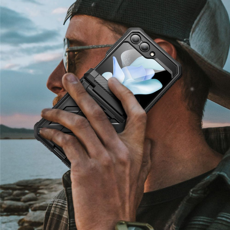 Husa pentru Samsung Galaxy Z Flip5 F731, Supcase, Unicorn Beetle Pro