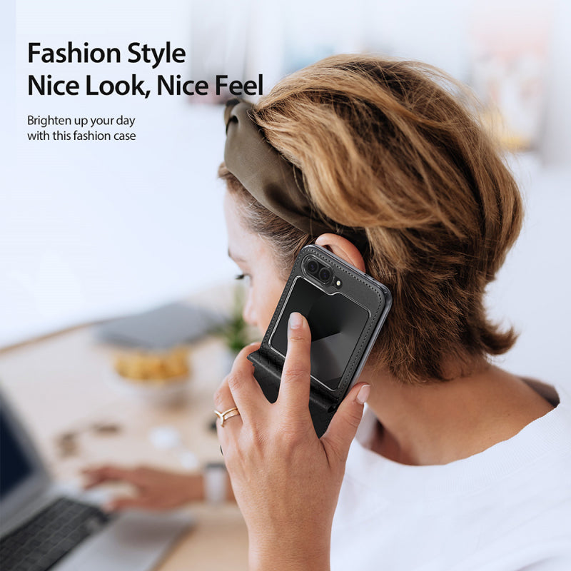 Husa pentru Samsung Galaxy Z Flip7 FE F761 / Z Flip6 F741, DUX DUCIS, Bril