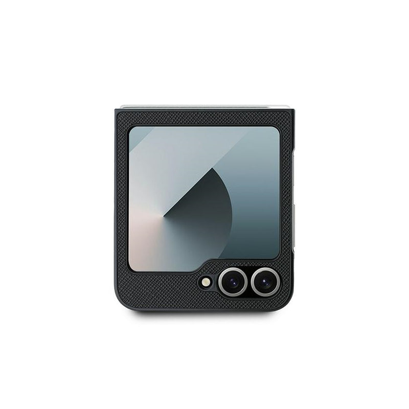 Husa pentru Samsung Galaxy Z Flip7 FE F761 / Z Flip6 F741, Karl Lagerfeld, Saffiano Karl & Choupette Metal