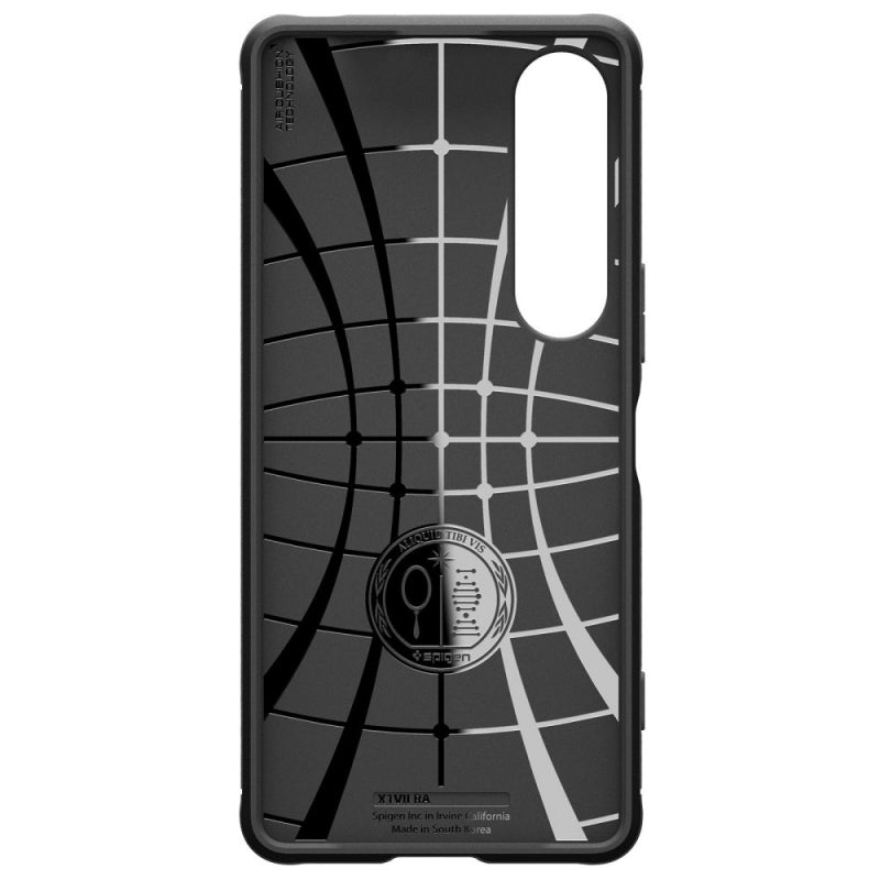 Husa pentru Sony Xperia 1 VII, Spigen, Rugged Armo - Neagra Mata - NotebookGsm