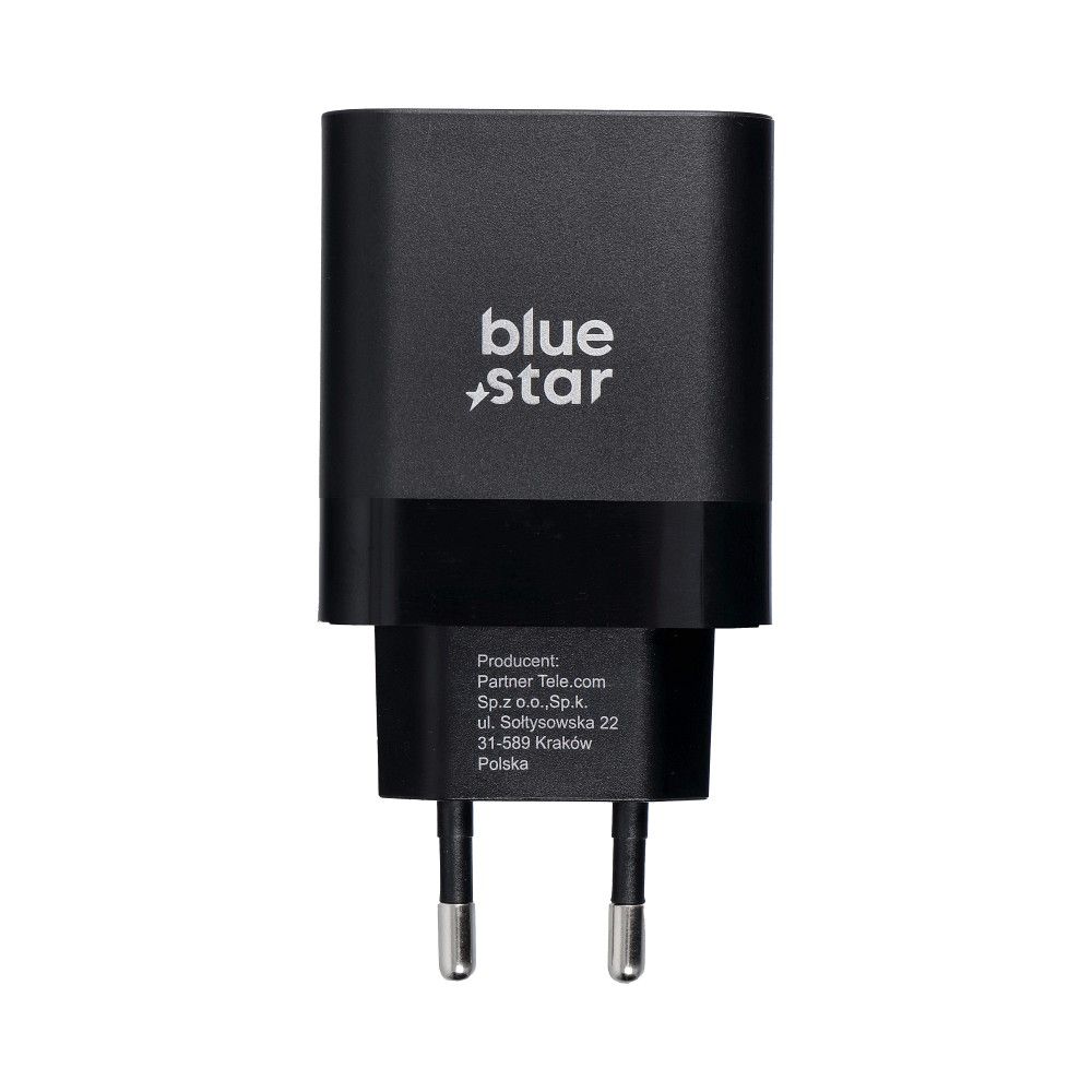 Incarcator retea Blue Star, 45w, Iesire USB-C, Negru - NotebookGsm
