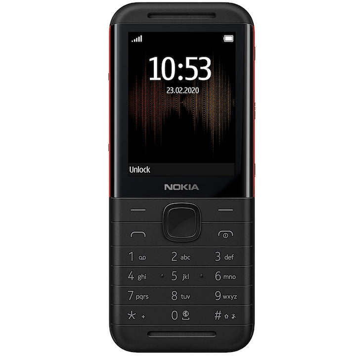 Nokia 5310 (2020), Dual SIM, Black/Red