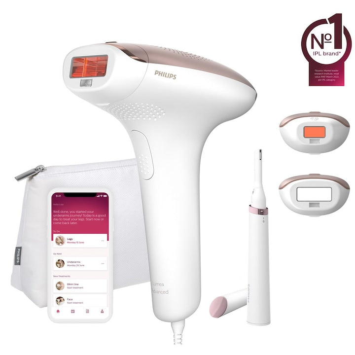 Epilator Philips Lumea Advanced IPL BRI921/00, trimmer incorporat, filtr UV