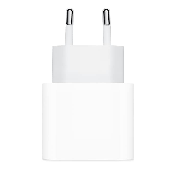Incarcator Retea Apple, USB Type C, 20W - White