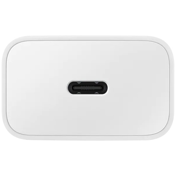 Incarcator retea original Samsung fast charging, USB Type C, 15W - White