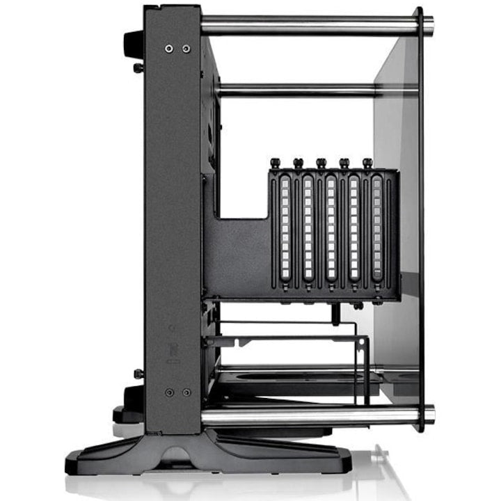 Carcasa Thermaltake Core P1 Tempered Glass, Mini Tower, fara sursa, mATX, Black