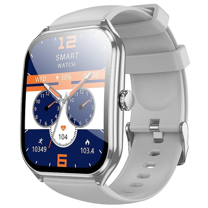 Ceas Smartwatch Hoco cu Functie Apelare, Ecran AMOLED 1.96 inch, Rezistent la apa IP67, Model Y28