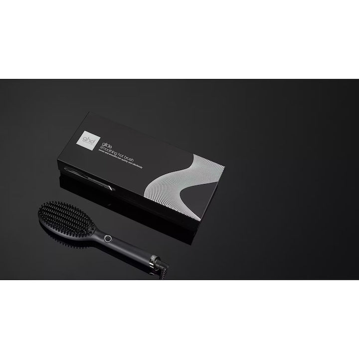 Perie de par profesionala GHD Glide Smoothing Hot Brush, ceramica, pentru toate tipurile de par