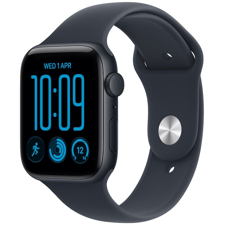 Apple Watch SE 3 – 44 mm, Midnight Aluminium Case / Midnight Sport Band