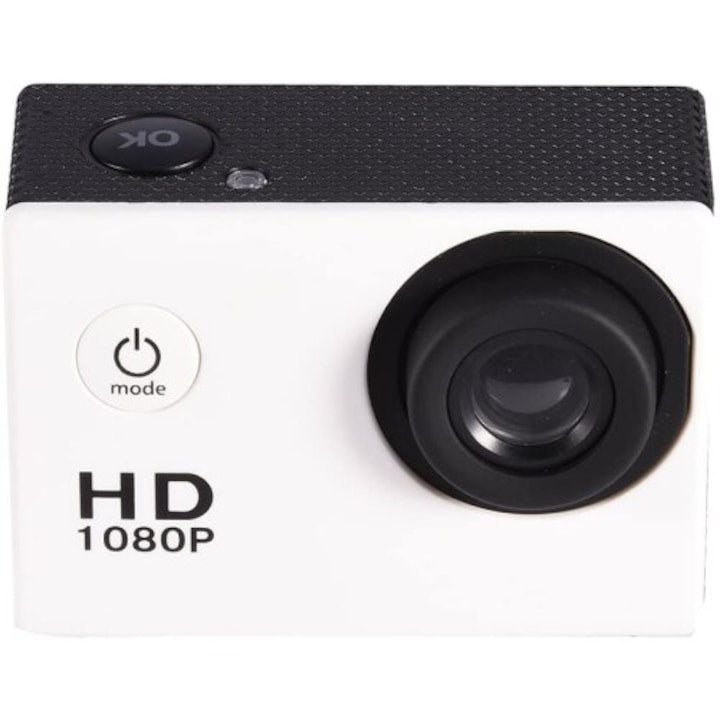 Camera Sport Waterproof, 32 GB, LCD, 30 FPS, HD 1080P, 12MP, 2 inch, Autonomie 90 min