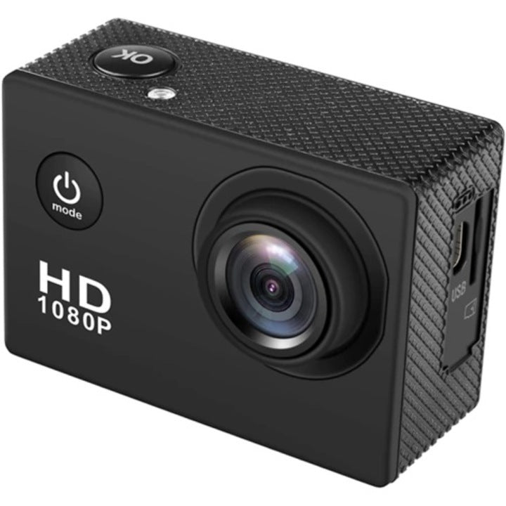 Camera Sport Waterproof, 32 GB, LCD, 30 FPS, HD 1080P, 12MP, 2 inch, Autonomie 90 min