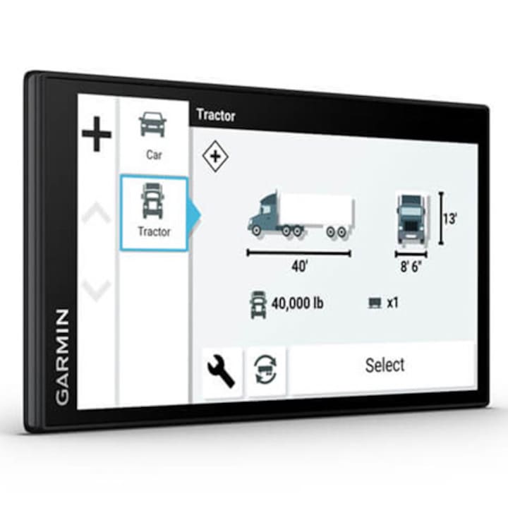 Sistem de navigatie camioane Garmin GPS Dezl LGV 610 ecran 6"