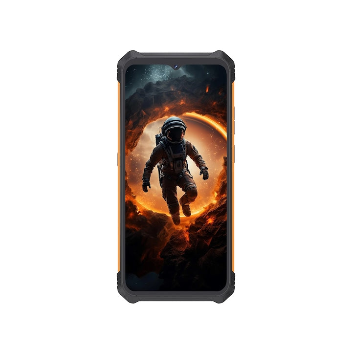 Cubot KingKong ES, Negru, 5G, 6.56" HD+ 90Hz, 16GB RAM (6GB+10GB extensibili), 128GB ROM, 48MP+2MP, Android 14, Unisoc T606, 5100mAh, NFC, Dual SIM