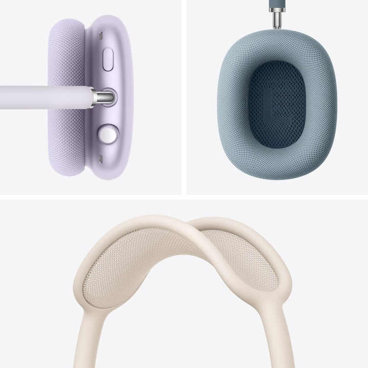Casti APPLE AirPods Max, Over-Ear, Wireless, Bluetooth, Noise cancelling, Microfon