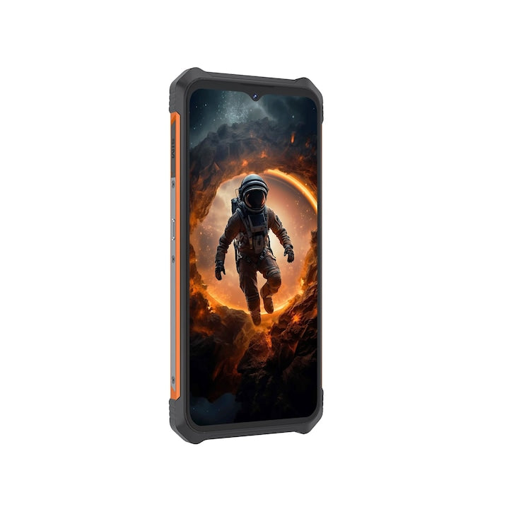 Cubot KingKong ES, Negru, 5G, 6.56" HD+ 90Hz, 16GB RAM (6GB+10GB extensibili), 128GB ROM, 48MP+2MP, Android 14, Unisoc T606, 5100mAh, NFC, Dual SIM
