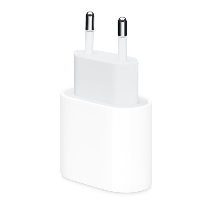 Incarcator Retea Apple, USB Type C, 20W - White