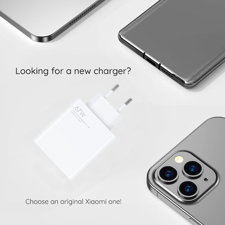 Incarcator de retea original Xiaomi, Super Fast Charging 67W (Type A)