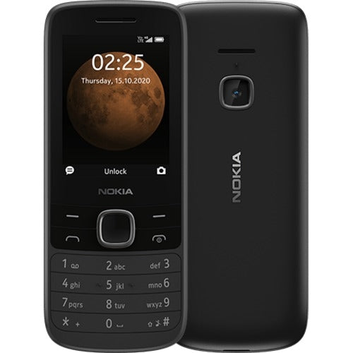 Telefon mobil Nokia 225, 4G, Dual SIM, Black