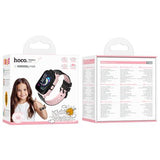Ceas inteligent pentru copii Hoco Y104, 4G GPS, WiFi, 700mAh, 1.69” cu functie de apelare