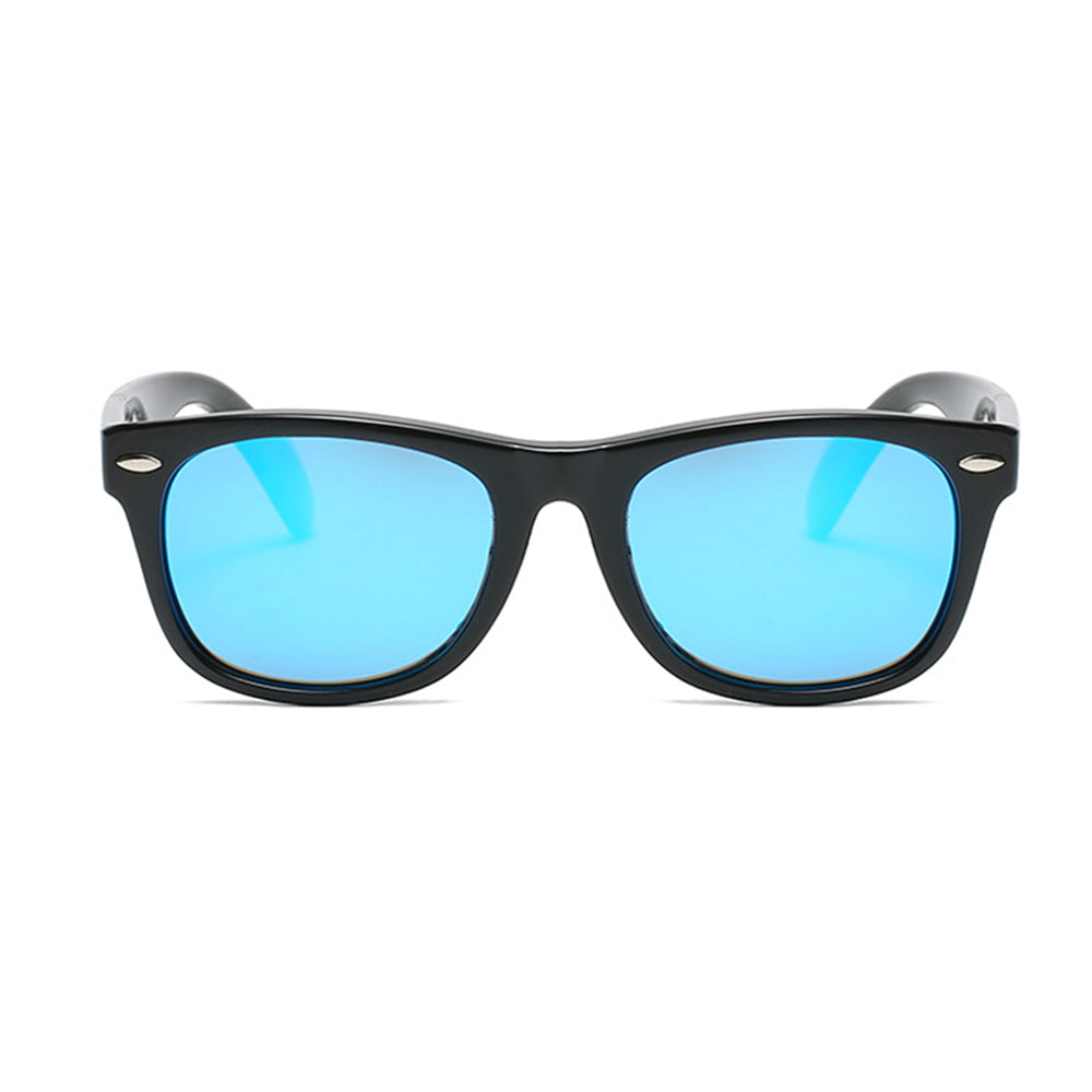 Techsuit Sunglasses Polarised (D802), for Kids, UV Protection, Rosu / White / Green
