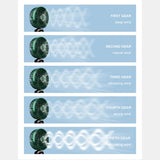 Techsuit Handheld Fan (N15), Foldable Design, Digital Display, Ultra Silent, 1800mAh, Verde