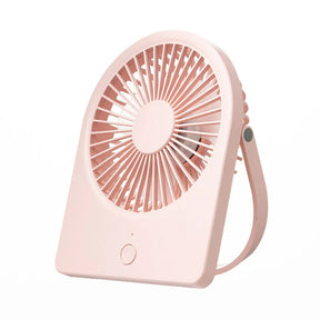 Techsuit Mini Fan (CT-108), Portable, Rechargeable, USB, Roz