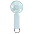 Techsuit Handheld Fan (A217), USB Rechargeable, Three Speeds, 1200mAh, Verde