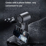 Techsuit Premium Handheld Fan (F83), Portable, Adjustable, Rechargeable, 4800mAh, Gri