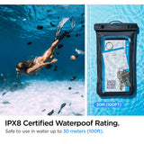 Spigen Waterproof Case A601 (AMP04525), IPX8, for Phone 3.5 - , Negru