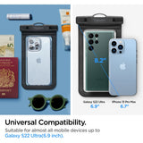 Spigen (set de 2) Waterproof Case A601 (AMP04523), IPX8, for Phone 3.5 - , Negru