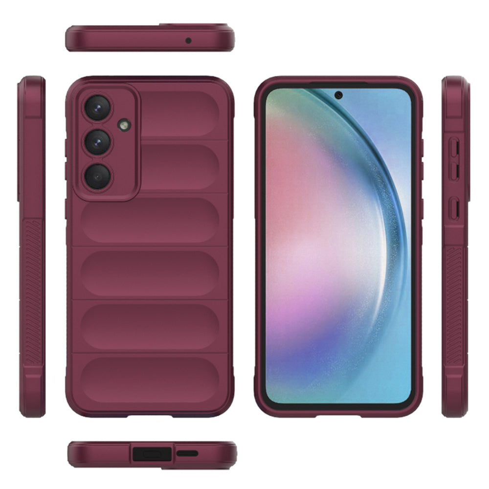 Husa de protectie Techsuit Magic Shield compatibil cu Samsung Galaxy A55 5G, Negru