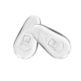 Techsuit Glasses Screwdriver with 10 Pairs of Silicone Nose Pads (ST1), from Metal, 6 x 0.5cm, Argintiu