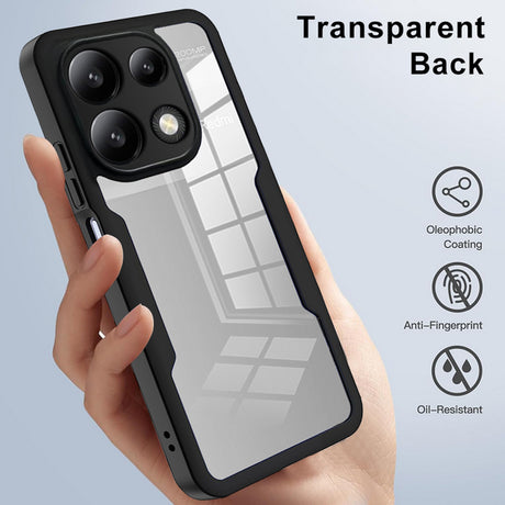 Folie de protectie Techsuit ColorVerse 360 Series + -Xiaomi Redmi Note 13 Pro 4G / Poco M6 Pro 4G compatibil cu Black