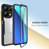 Folie de protectie Techsuit ColorVerse 360 Series + -Xiaomi Redmi Note 13 Pro 4G / Poco M6 Pro 4G compatibil cu Black