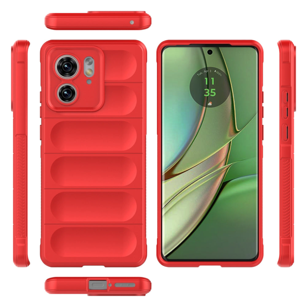 Techsuit Magic Shield fekete tok Motorola Edge 40 és Motorola Edge (2023) telefonokhoz