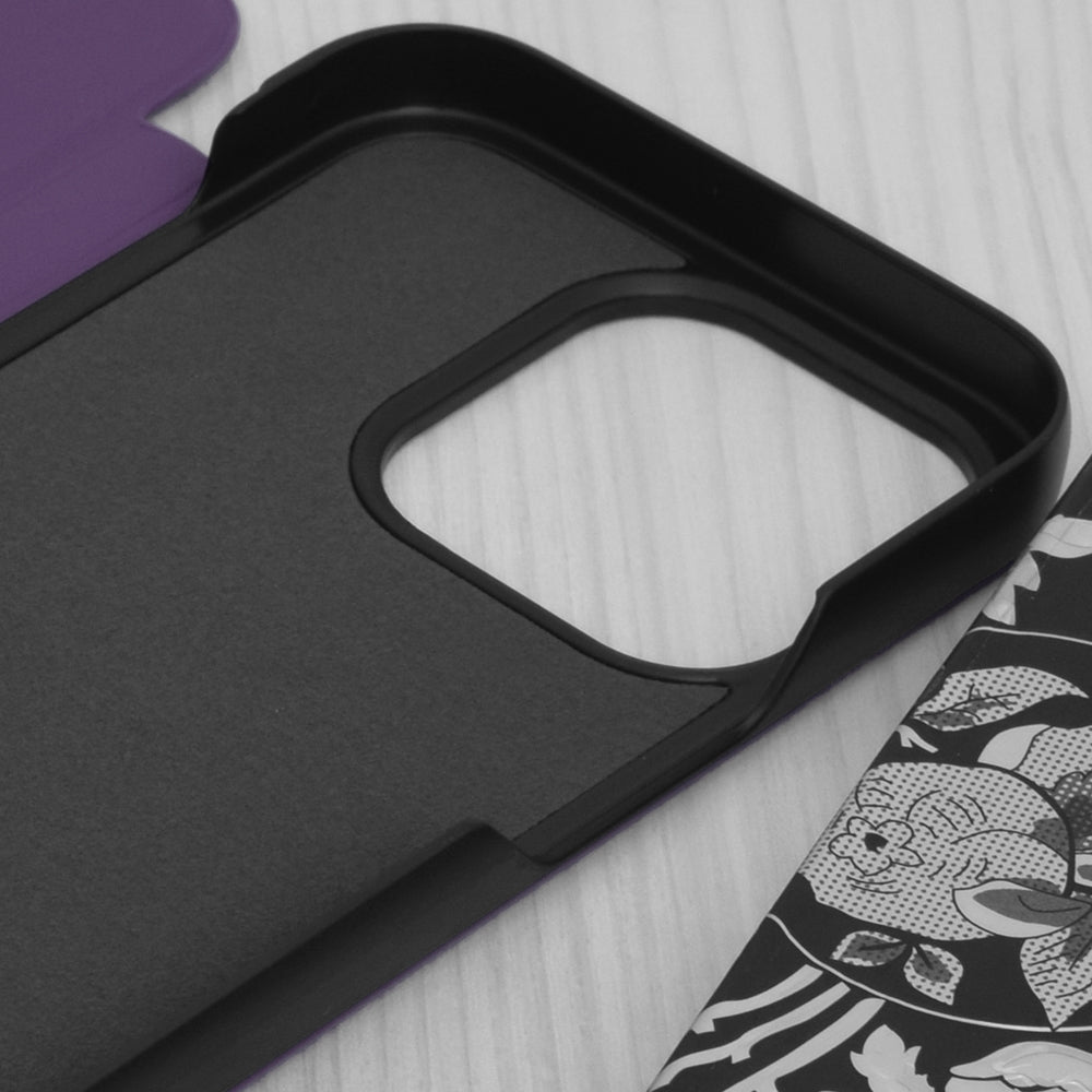 Husa de protectie Techsuit eFold Series compatibil cu iPhone 14 Pro, Mov