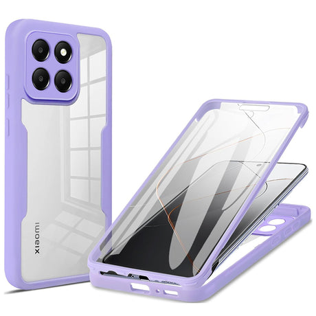 Folie de protectie Techsuit ColorVerse 360 Series + compatibil cu Xiaomi 14, Mov