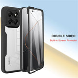 Folie de protectie Techsuit ColorVerse 360 Series + compatibil cu Xiaomi 14, Mov