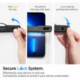 Spigen Waterproof Case A610 (AMP04530), IPX8, for Phone, max 6.9", Transparent