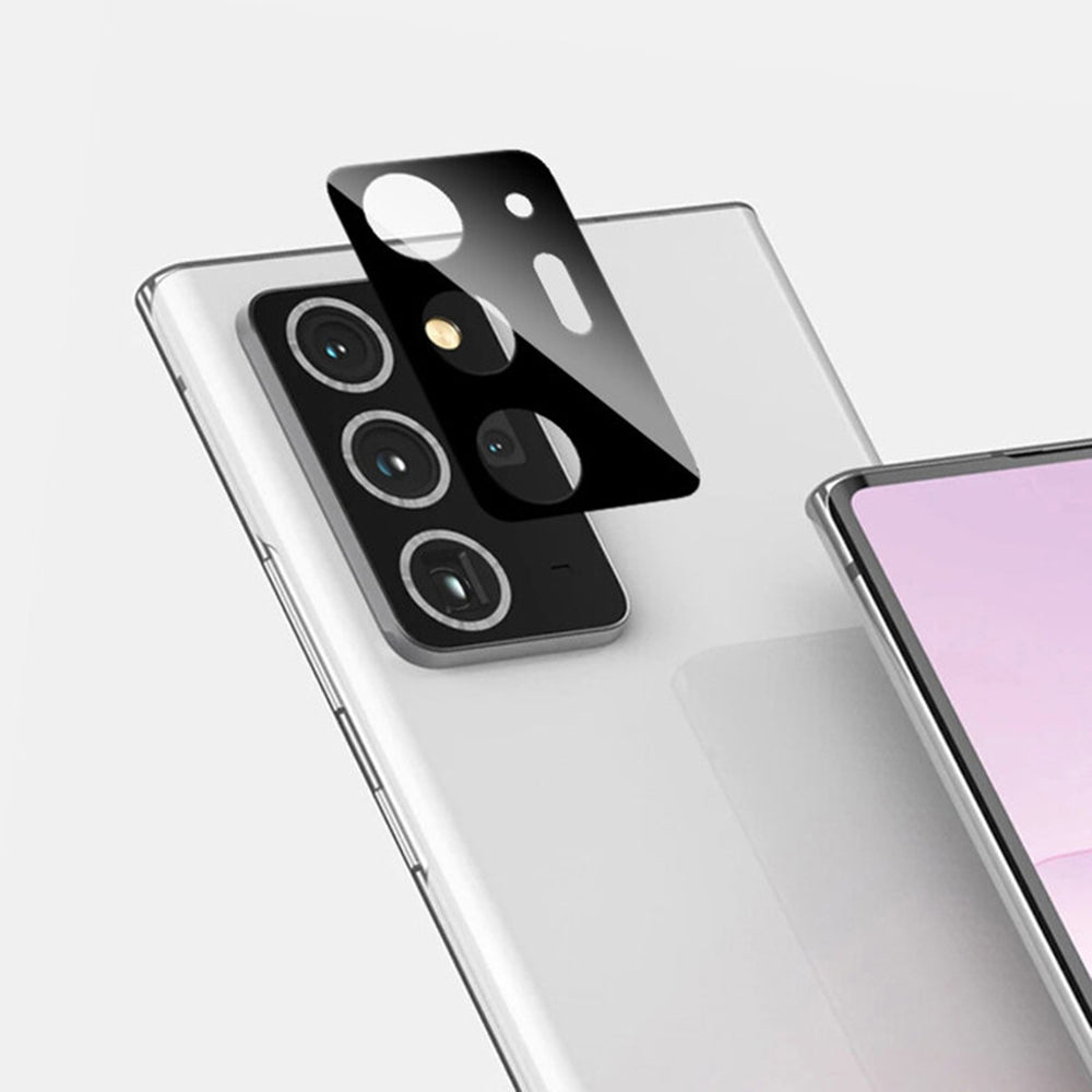 Folie de protectie Techsuit Full Camera Glass compatibil cu Samsung Galaxy Note 20 Ultra / Note 20 Ultra 5G, Negru