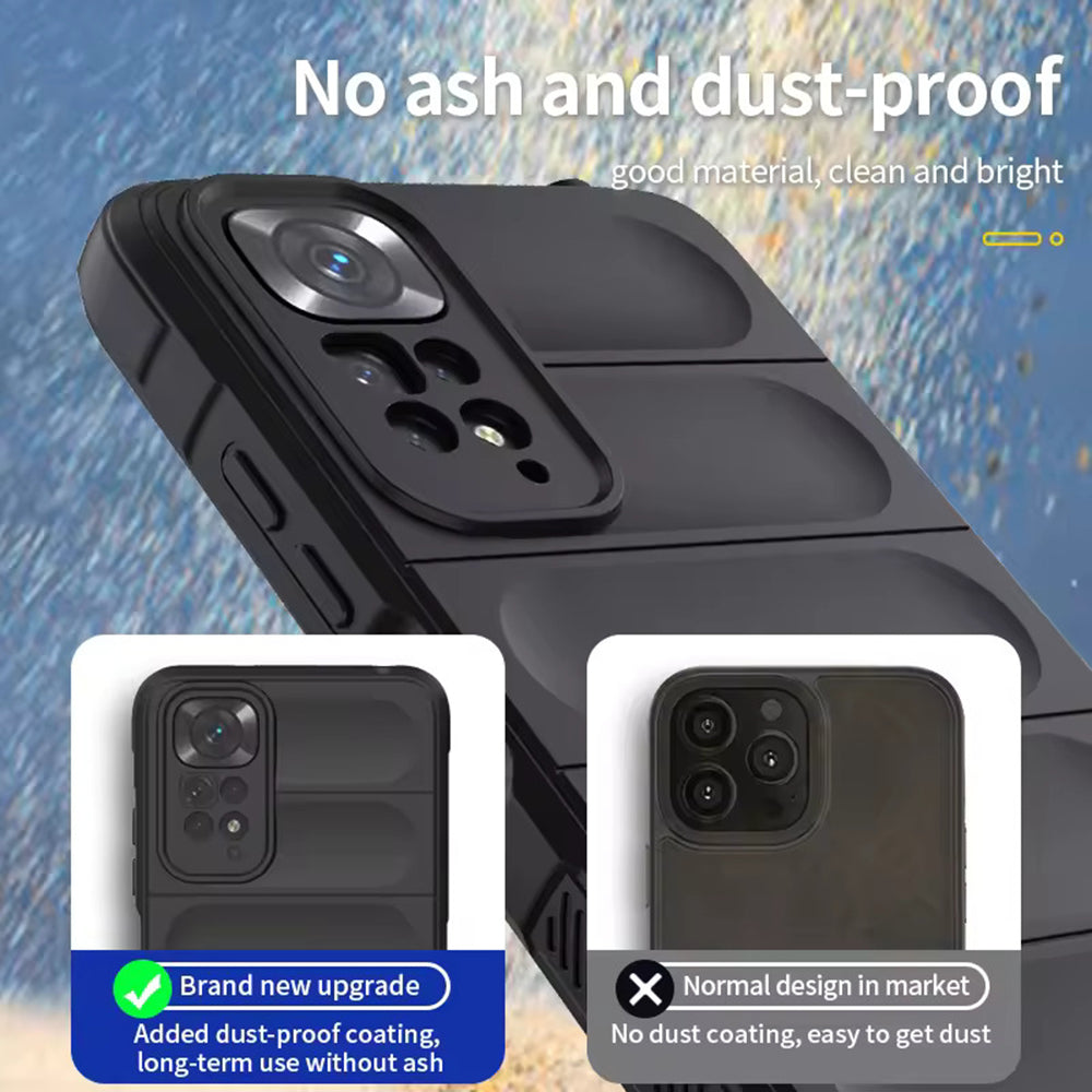 Husa de protectie Techsuit Magic Shield compatibil cu Xiaomi Redmi Note 11 / Note 11S, Negru