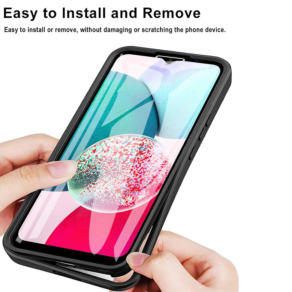 Husa de protectie Techsuit ColorVerse 360 Series compatibil cu Samsung Galaxy A14 5G / A14 4G, Mov